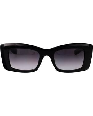 McQueen Recycled Acetate Sunglasses - Black