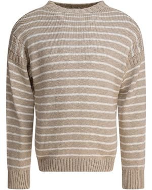 Alex Mill Harnor Stripe Sweater - Gray