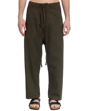 Uma Wang Cotton Pajama Pants - Green