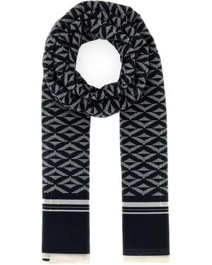 Tom Ford Cotton Asymmetrical Rhombus Pareo - Black