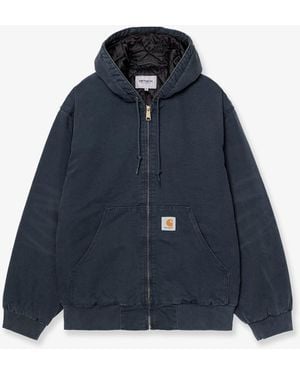 Carhartt Og Active 'Dearborn' Canvas Jacket - Blue