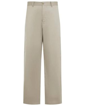 Acne Studios Dusty Cotton Pants - Gray
