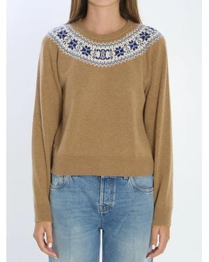 Celine Cashmere Sweater - Blue