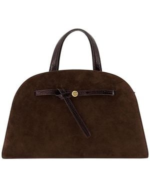 Tory Burch Romy Bauletto Purse - Brown
