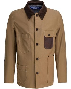 Junya Watanabe Cotton Work Jacket - Brown