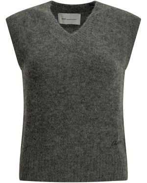 Ami Paris Logo Vest - Gray