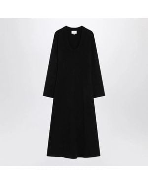 Loulou de Saison Long Ari Knit Dress - Black