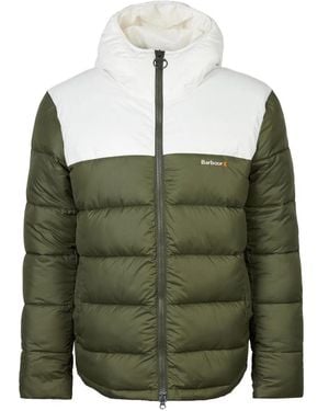 Barbour Hike Baffle Quilted Jacket - Green