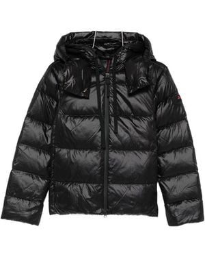 Peuterey Quilted Polyamide Coat - Black