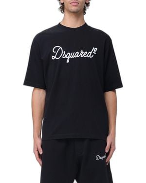 DSquared² T-Shirt With Logo - Black