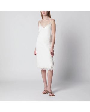 Rohe Silk And Lace Slip Dress - White
