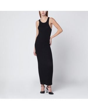 Entire studios Sleeveless Cotton-Blend Dress - Black