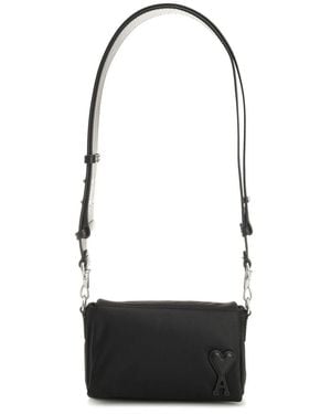 Ami Paris Marcel Lunch Box Bag - Black