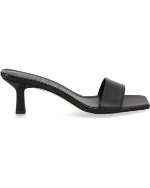 Aeyde Nappa Leather Cross Breed Lamb Leather Sandals - Black