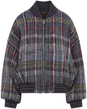 Missoni Multi Caperdoni Bomber Jacket - Gray