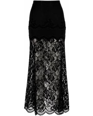 Rabanne Gonna Midi - Black