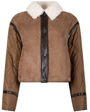 Weekend by Maxmara Max Mara Weekend Virgin Wool Coat - Brown