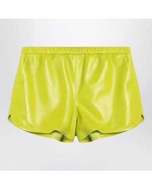 Gucci Lime Shorts - Yellow
