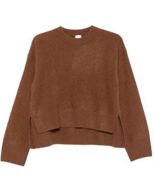 C.t. Plage Wool Crewneck Jumper - Brown