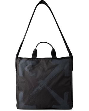 Off-White c/o Virgil Abloh Off Core Arrows Logo Ns Tote Bag - Black
