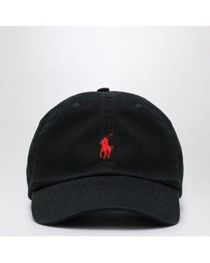 Polo Ralph Lauren Baseball Cap With Logo - Black