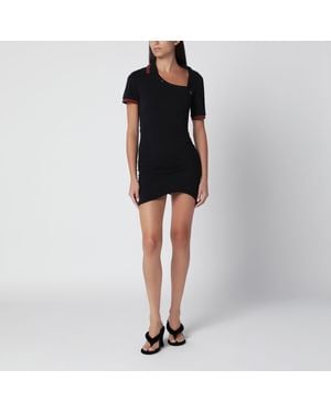 Vivienne Westwood Glory Cotton Piqué Polo Dress - Black