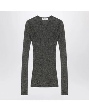 Miu Miu Long-Sleeve Shirt - Grey