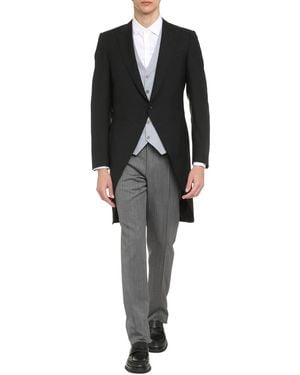 Canali Wool Tailored Jacket - Black