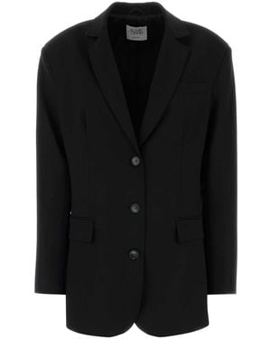 LE SULLY STUDIO Blazer Over Monopetto - Black