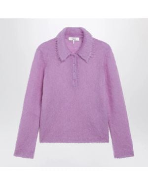 Chloé Alpaca-Blend Cardigan - Purple