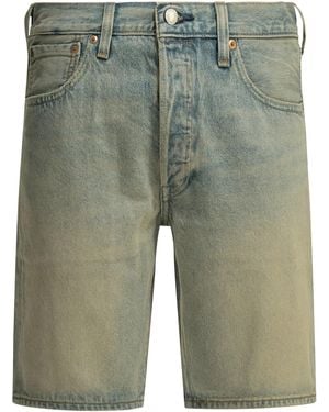 Levi's "501 Original" Five-Pocket Shorts - Green