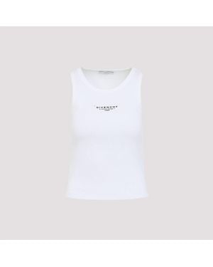 Givenchy Cotton Blend Top - White