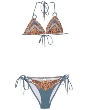 Zimmermann Mahon Triangle Bikini Set - White
