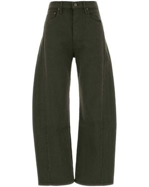 Mother Jeans Baloon Half Pipe - Green