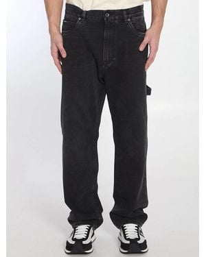 Dolce & Gabbana Dolce&Gabbana Over Jeans - Black
