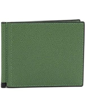 Valextra "Grip Semplice" Wallet - Green