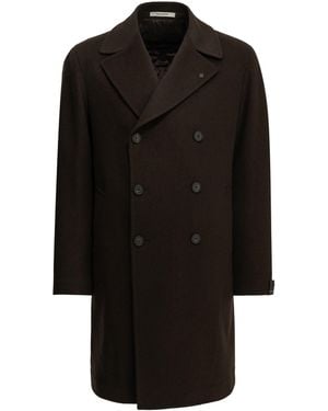 Tagliatore "Bruce" Long Coat - Black