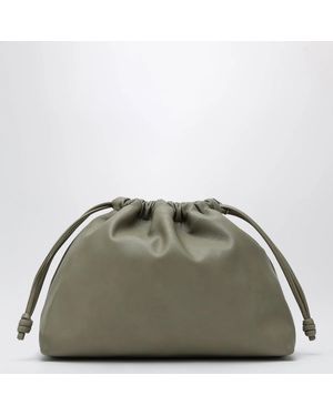 Frankie Shop Morgan Small Faux Leather Pouch - Green