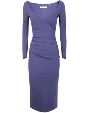 Chiara Boni "Luheart" Dress - Purple