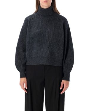 Sessun Yinga Cut Out Crewneck - Blue