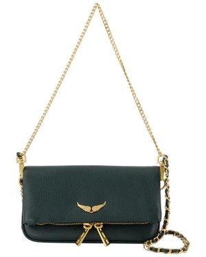 Zadig & Voltaire Zadig&Voltaire Rock Nano Grained Crossbody - Black