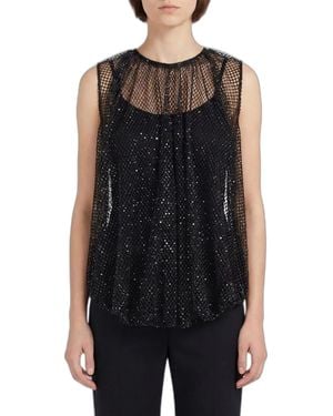 Max Mara Spxnodo Top - Black