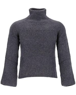 Emporio Armani Wool Blend Jumper - Blue