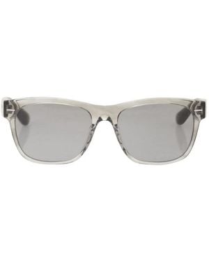 Brunello Cucinelli Acetate Sunglasses With Crystal Lenses - Grey