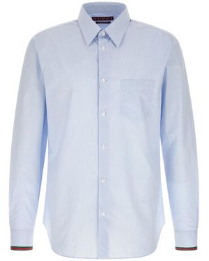 Gucci Striped Shirt - Blue