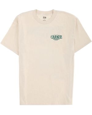 Obey "Knowledge & Growth" T-Shirt - White