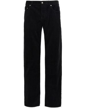 Saint Laurent Corduroy Trousers - Black