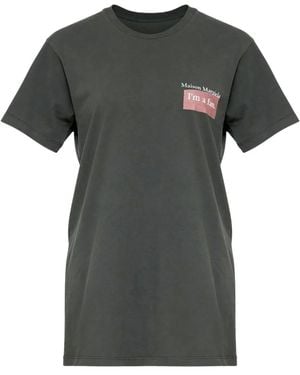 Maison Margiela T-Shirt With Print - Grey