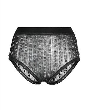 Rabanne Panties With Studs - Gray