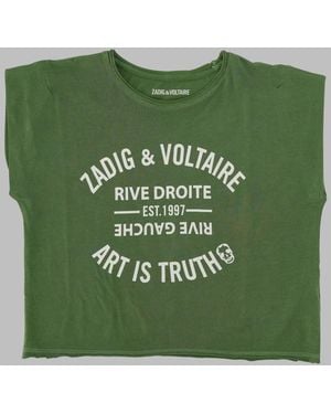 Zadig & Voltaire Zadig&Voltaire Tee Shirt - Green